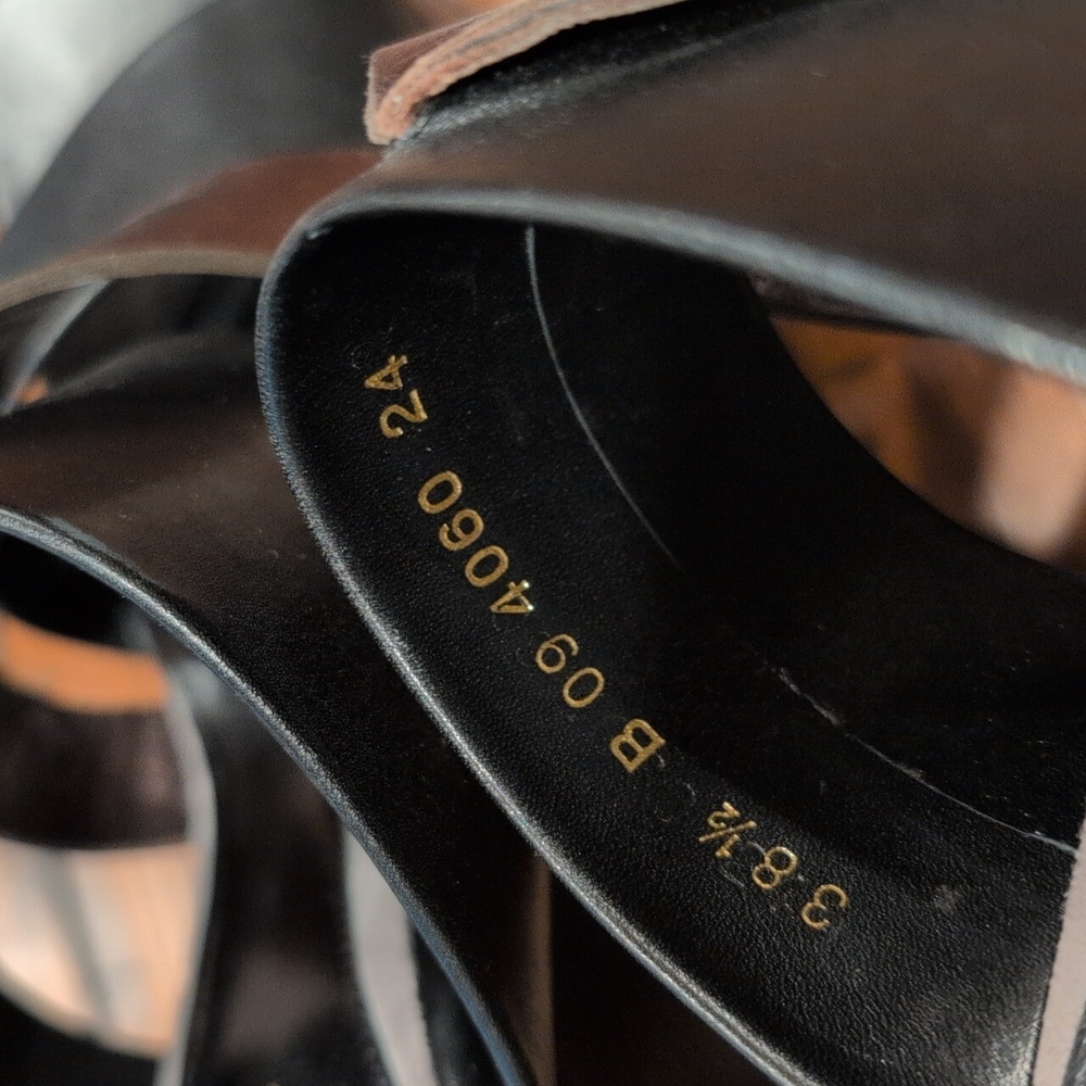 Robert Clergerie Darton Platform Wedge Mule Sandal 38.5 - Picture 8 of 14